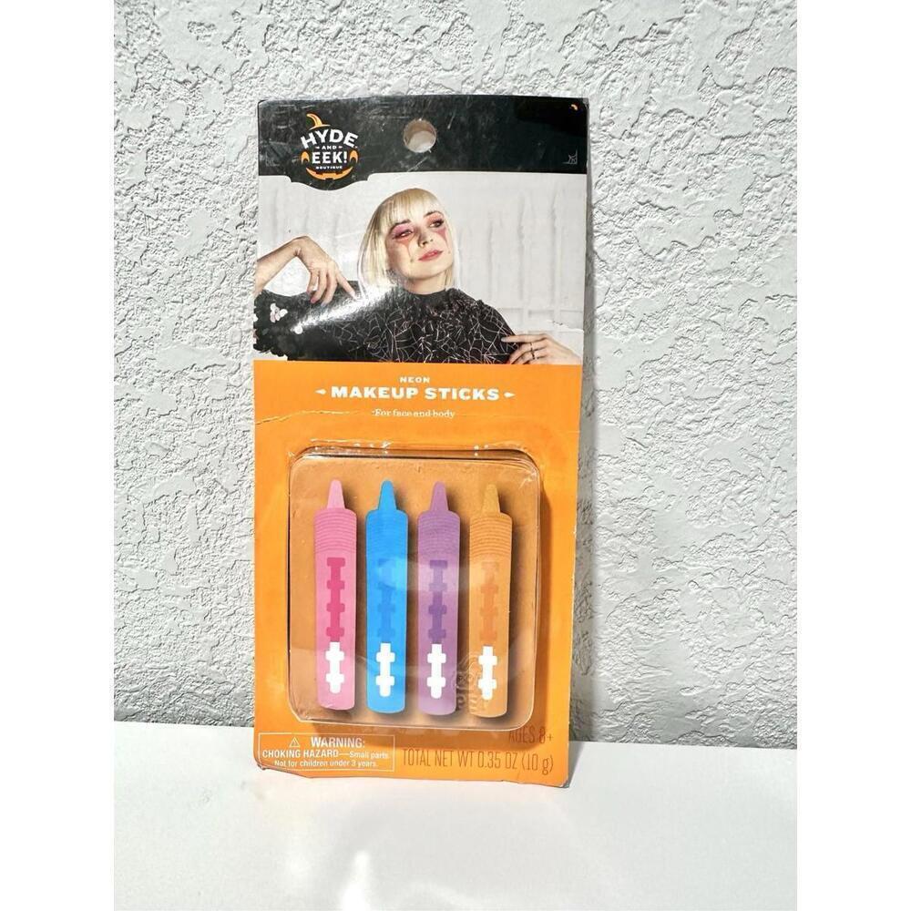 HYDE and EEK Halloween Multicolor Neon Makeup Sticks